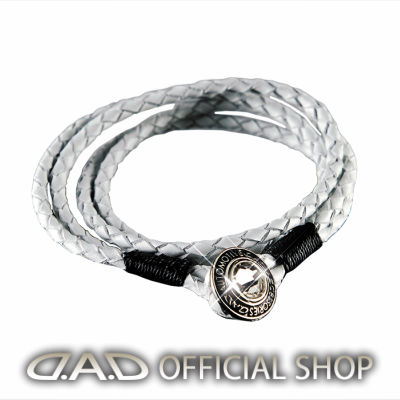 D.A.D 腕輪 SAC300 倶楽部/革紐 白いこと 水晶 車 DAD 給仕 GARSON