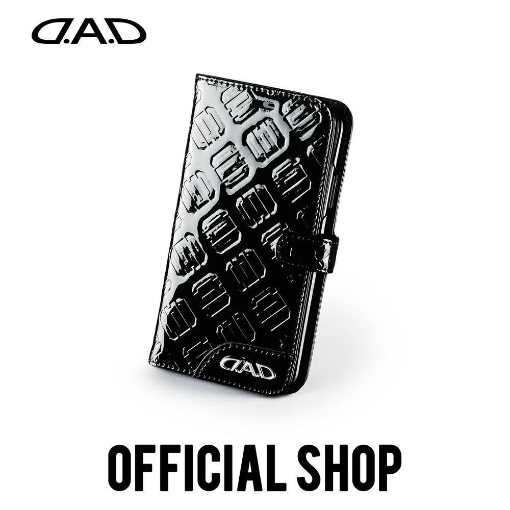 D.A.D ラグジュアリー スマートフォンカバー iPhone13mini HA661 モノグラムエナメル 車 DAD ギャルソン GARSON