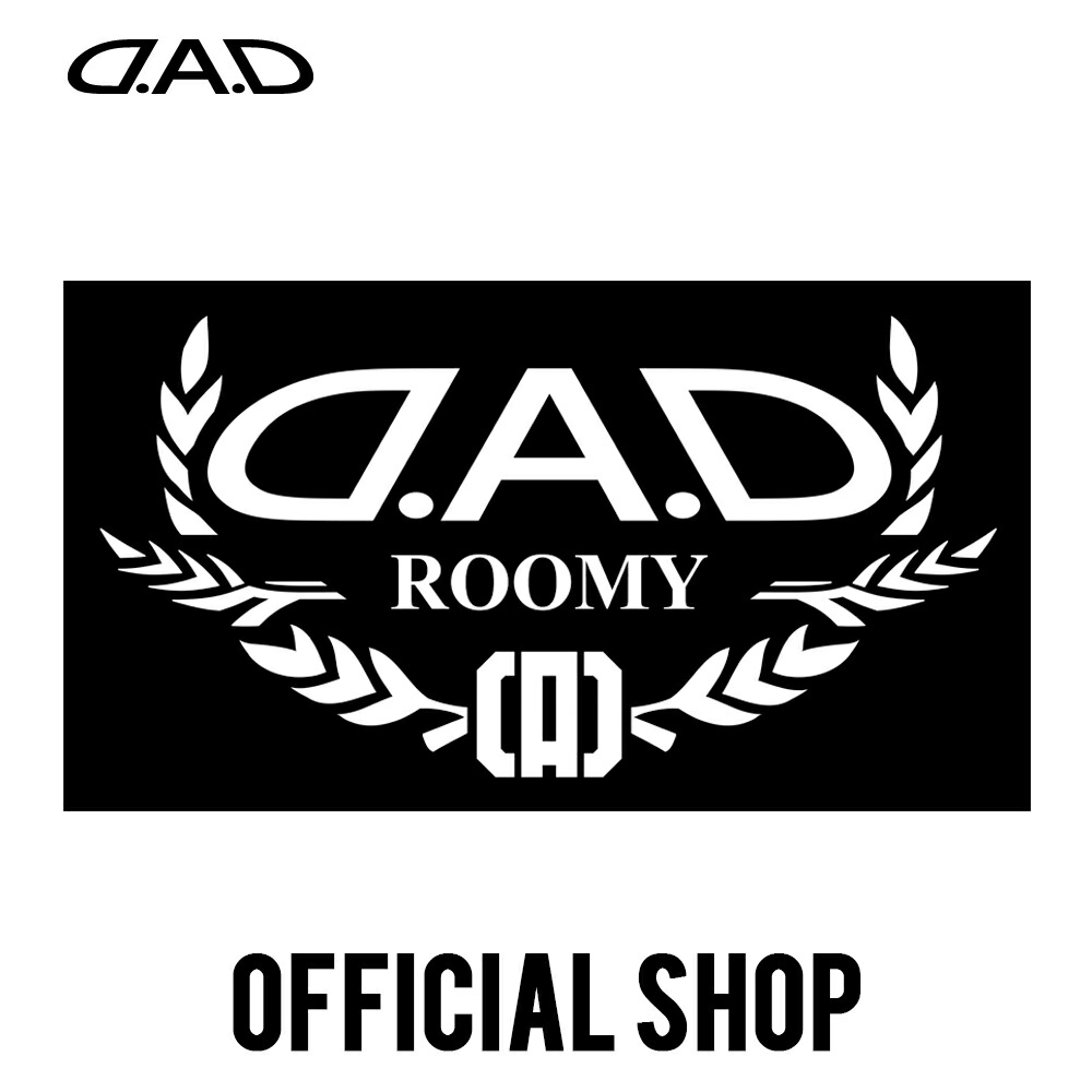 加工品 D.A.D 発光ロゴ 自動車アクセサリー ギャルソン D.A.D オートモデルステッカー ノア（NOAH