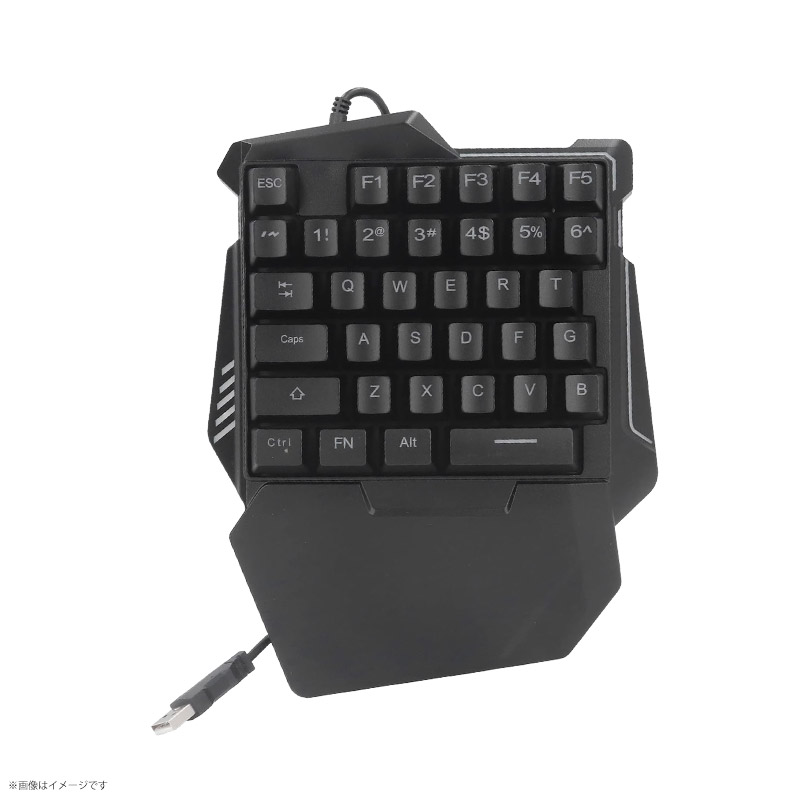 楽天市場】K106 左手用 USB 有線 キーボード 片手メカニカルキーボード
