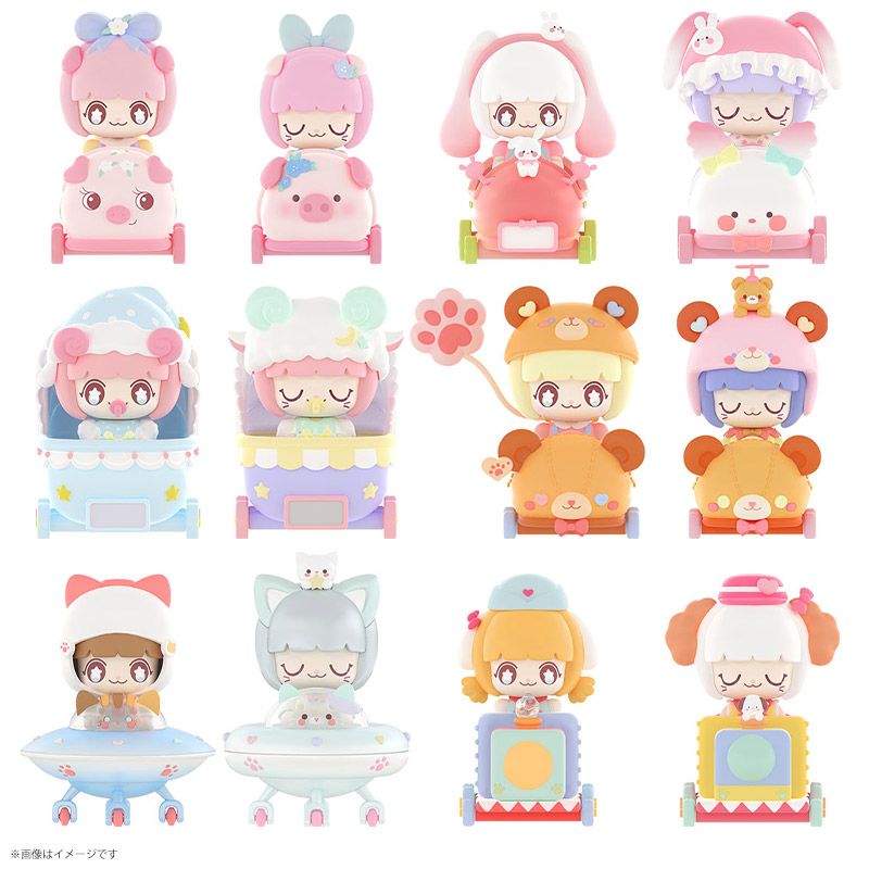 52TOYS BLINDBOX KIMMY&MIKI ベイビーゴーカート トレーディングフィギュア コレクショントイ ブラインド 車 赤ちゃん 赤ん坊 乳児 べいびーごーかーと ベビー