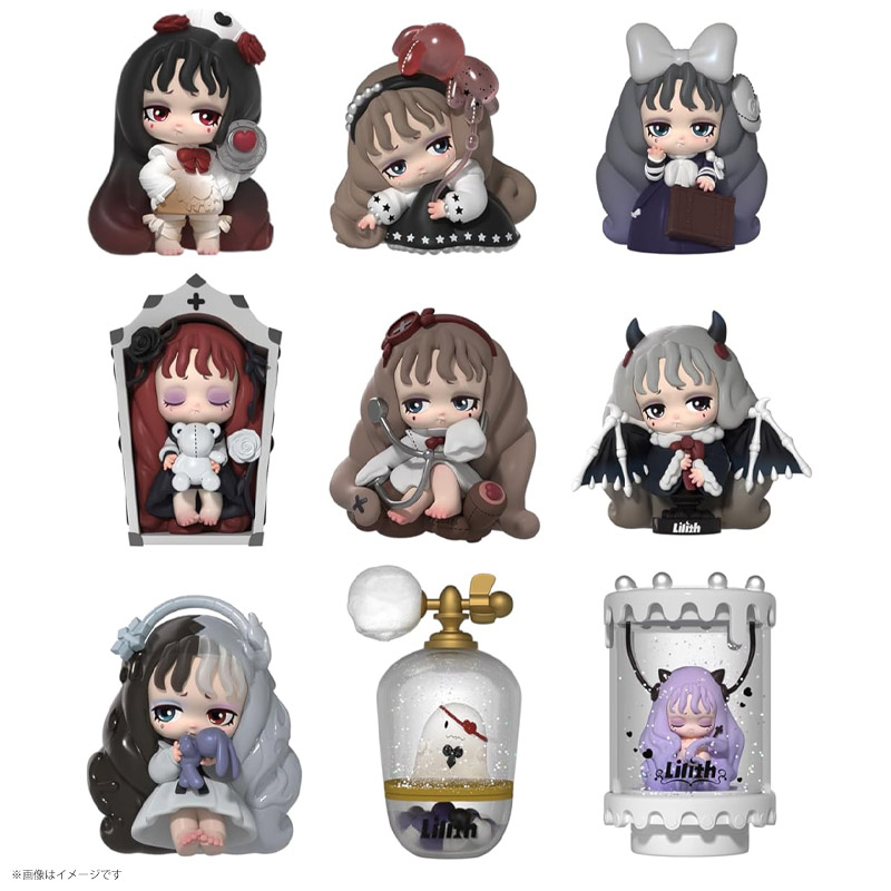 BLINDBOX LILITH 仮装舞踏会 シリーズ　8個セット Amazon | 52TOYS BLINDBOX LILITH 仮装舞踏会シリーズ PVC&ABS製