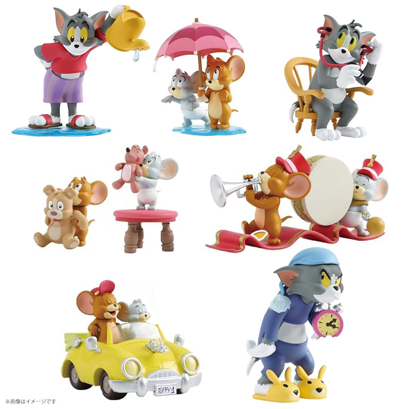トムとジェリー フィギュアコレクション WB100周年ver トムとジェリー フィギュアコレクション WB100周年ver Amazon.co