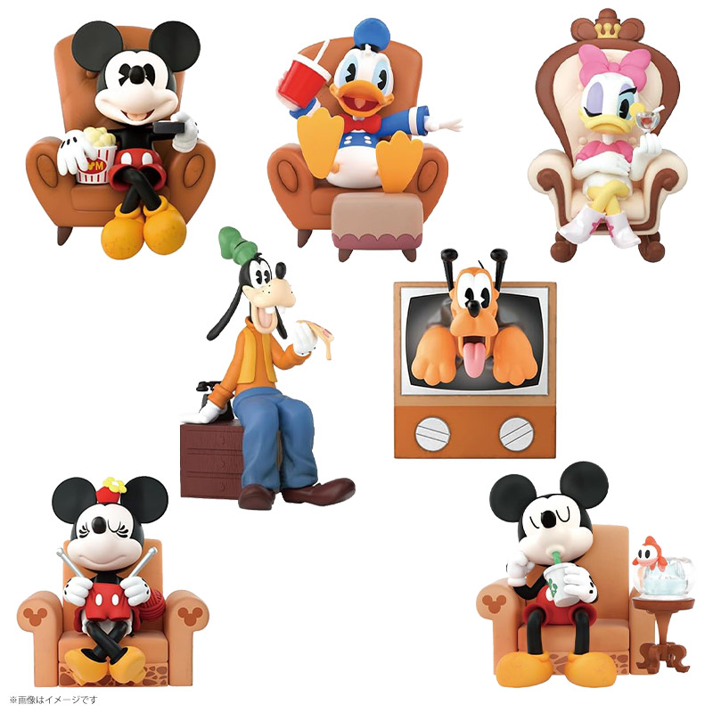 52TOYS BLINDBOX ミッキー&フレンズ ハッピーフレンズ ギャザリング 1BOX6個セット トレーディングフィギュア コレクショントイ ブラインド でぃずにー みっきー ミニー ドナルド デイジー プルート グーフィー画像