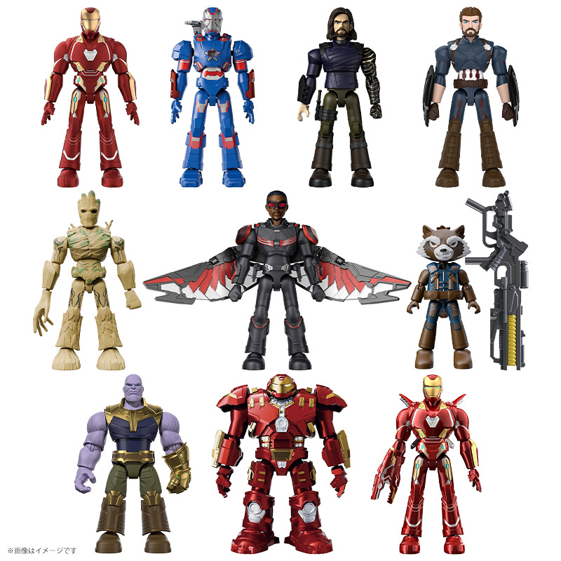 楽天市場】Blokees Figures マーベル インフィニティ・サーガ 第2弾