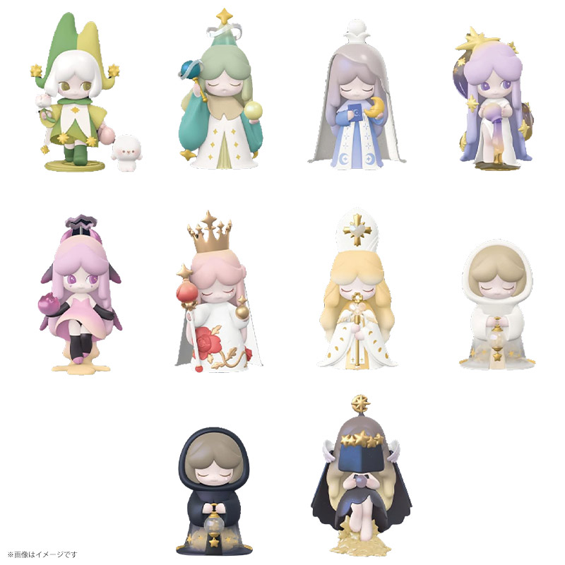 52TOYS BLINDBOX Laplly タロットの歌 1BOX8個セット トレーディングフィギュア コレクション コレクショントイ ブラインド かわいい たろっと ラプリー