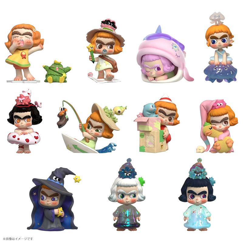 52TOYS BLINDBOX CiCiLu 海の小さなメッセンジャー シリーズ 1BOX9個セット コレクショントイ アート ブラインド かわいい 手のひらサイズ