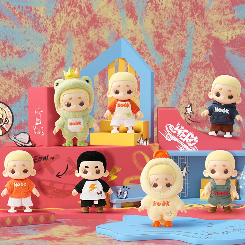 52TOYS BLINDBOX NOOK ぬいぐるみドール 1BOX6個セット フィギュア ソフビ コレクション トイ かわいい アートトイ 男の子 贈り物 プレゼント 13,231円