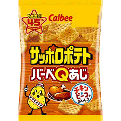 楽天市場 カルビー 40円 サッポロポテト バーベｑ味24g 小袋 24袋入 駄菓子ワールド