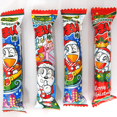 楽天市場 季節限定 10円 クリスマスうまい棒 コーンポタージュ味 30本入 駄菓子 景品 業務用 クリスマス会 Xmas 詰合せ 駄菓子ワールド