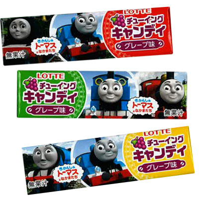 楽天市場 ロッテ 50円 きかんしゃトーマスとなかまたちチューイングキャンディ 個入 駄菓子ワールド
