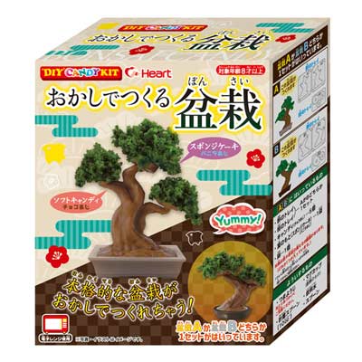 楽天市場 ハート おかしでつくる盆栽 6個入 駄菓子ワールド