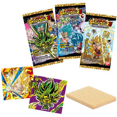 楽天市場 バンダイキャンディ 90円 ドラゴンボール超戦士シールウエハースz 空前絶後のクライマックス 袋入 駄菓子ワールド