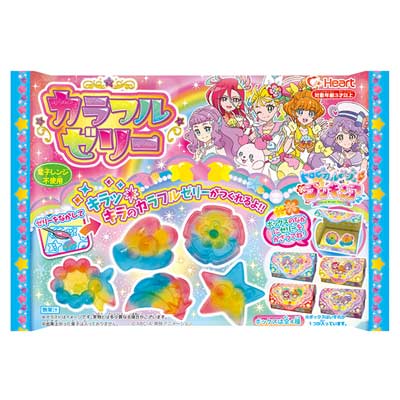 楽天市場 ハート プリキュアふりふりシェイク 8袋入 知育菓子 作るお菓子 つくるおかし 駄菓子ワールド