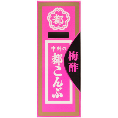 【中野物産】100円　中野の都こんぶ〈梅酢〉（12個入）　　　　　｛駄菓子　だがし屋　昆布　酢こんぶ　おやつ　まとめ買い　業務用｝