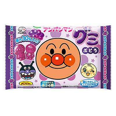 70円 アンパンマングミ ぶどう味 袋入 70円 アンパンマングミ ぶどう味 袋入