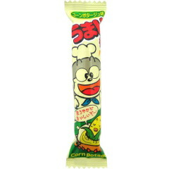 【リスカ】うまい棒〈コーンポタージュ味〉（30本入）　｛駄菓子　だがし屋　スナック菓子｝　景品　子供会　つかみどり　業務用　バラまき　詰合せ