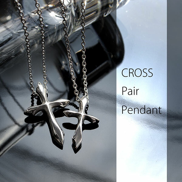 新作販売 ペアネックレス ネックレス シルバー ペアペンダント クロス 十字架 ギフト クリスマス おしゃれ シンプル オリジナル ハンドメイド 925 お祝い 銀製 バレンタイン 誕生日 人気 ドメスティック 国産 ブランド Dagdart ダグダート ペア価格 Dt 501 502 Brunofert Com