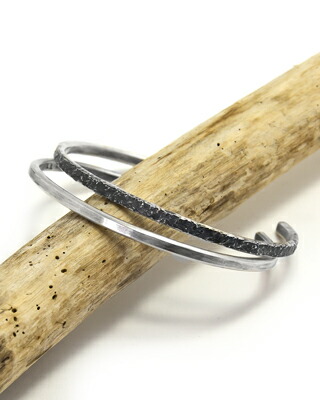 送料無料 完全オリジナルハンドメイドシルバーアクセバングル「Lifestyle Design Lab」LLB-002 971292