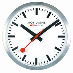 【2,000円OFFクーポン利用で】正規品 A990.CLOCK.16SBB MONDAINE モンディーン 掛け時計 送料無料 ブランド|腕時計 Chronostaff DAH DAH