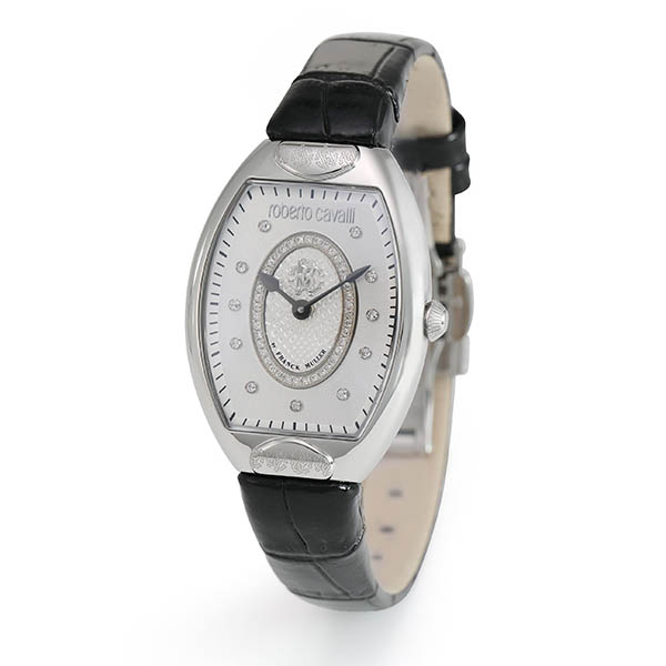 【2,000円OFFクーポン利用で】roberto cavalli by FRANCK MULLER ロベルト カヴァリ バイ フランク ミュラー シルバー RV2L076L0011 レディース 腕時計 国内正規品 送料無料