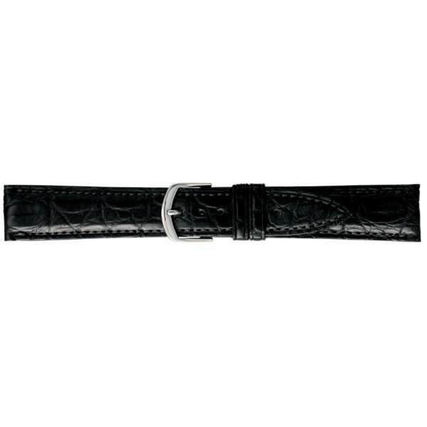 BAMBI バンビ GREACIOUS グレーシャス ワニ革 クロコダイル 黒 BWB020AR 腕時計用 革バンド 国内正規品 送料無料 ハロウィン