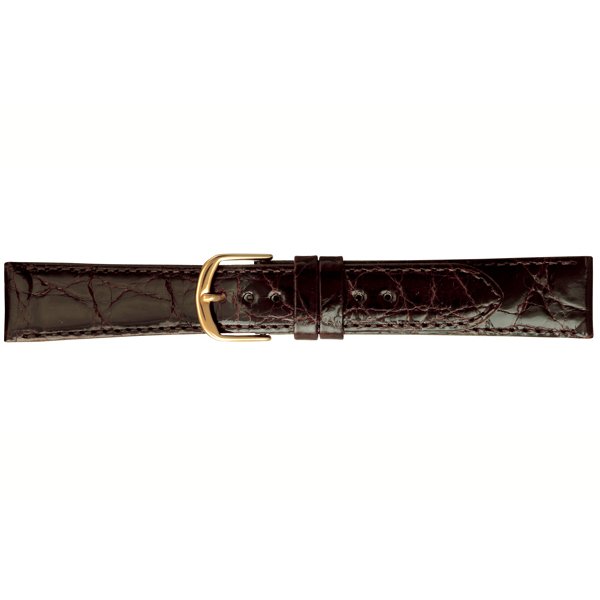 【10％OFFクーポン利用で】BWE129BR BAMBI LEATHER バンビ レザー ダークブラウン 腕時計用 革バンド 送料無料