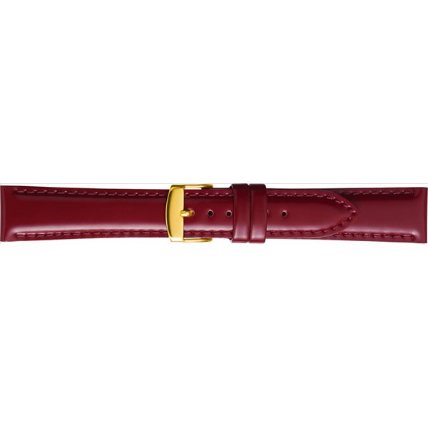 【2,000円OFFクーポン利用で】BUE016ES BAMBI LEATHER バンビ レザー ワイン 腕時計用 革バンド 送料無料