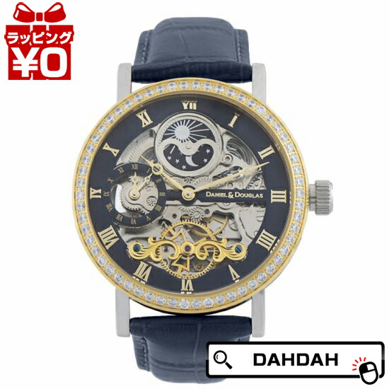 【2,000円OFFクーポン利用で】DANIEL&DOUGLAS ダニエルダグラス 機械式 DD8806D-GPNV メンズ 腕時計 国内正規品 送料無料｜腕時計 Chronostaff DAH DAH