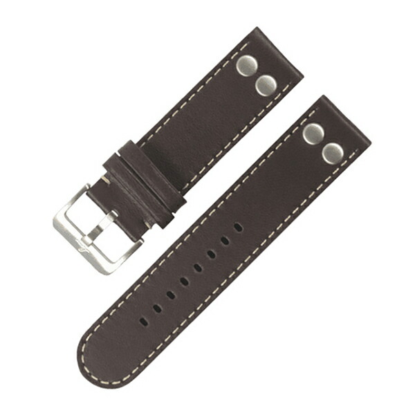 【2,000円OFFクーポン利用で】Laco ラコ ダークブラウン 401875 腕時計用 替え ベルト バンド 国内正規品 送料無料