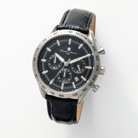Salvatore Marra サルバトーレマーラ SM23104-SSBK メンズ 腕時計 国内正規品 送料無料