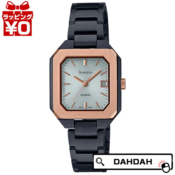 最安値挑戦】 CASIO カシオ SHEEN シーン ソーラー SHS-4528GBJ-7AJF 