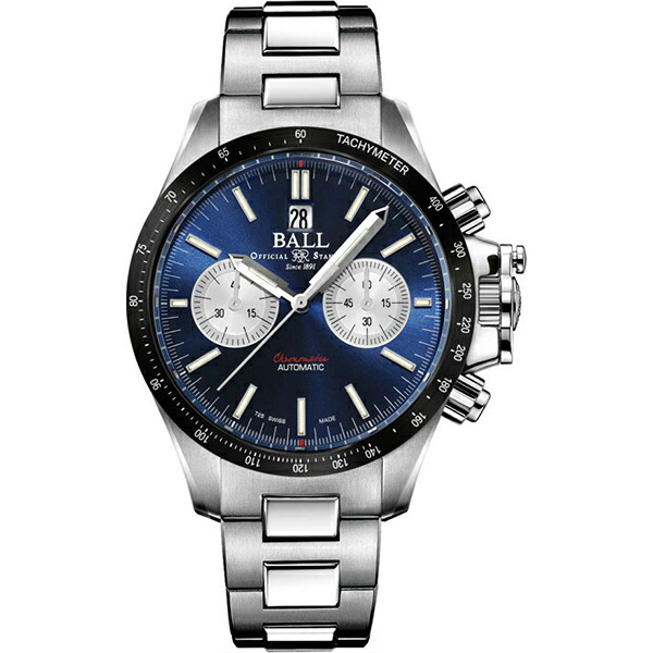【10％OFFクーポン利用で】BALL WATCH ボールウォッチ レーサー クロノグラフ セラミック CM2198C-S1CJ-BE メンズ 腕時計 国内正規品 送料無料
