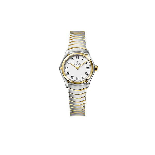 EBEL エベル 1057902 クラッシック ミニ K18 ダイヤ　レディース 中古】 エベル EBEL SS 腕時計 12Pダイヤ ダイヤベゼル