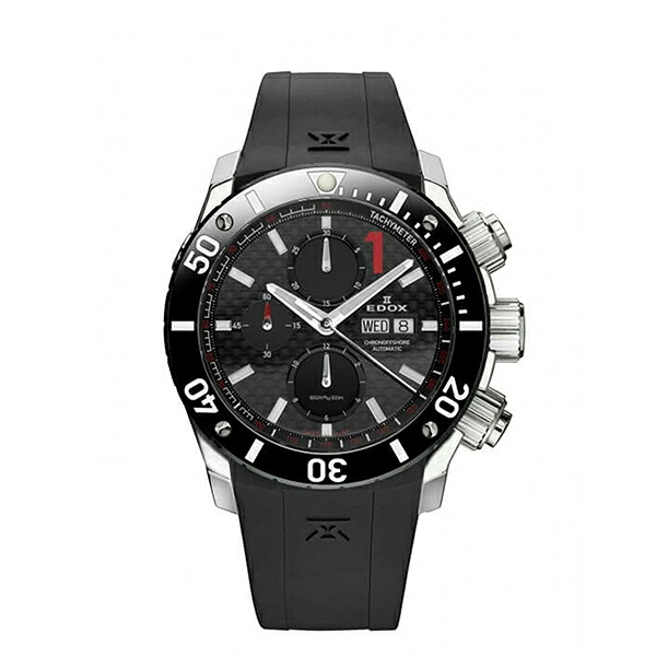 【2,000円OFFクーポン利用で】EDOX エドックス クロノオフショア1 クロノグラフ オートマティック 01114-3-NIN メンズ 腕時計 国内正規品 送料無料|腕時計 Chronostaff DAH DAH