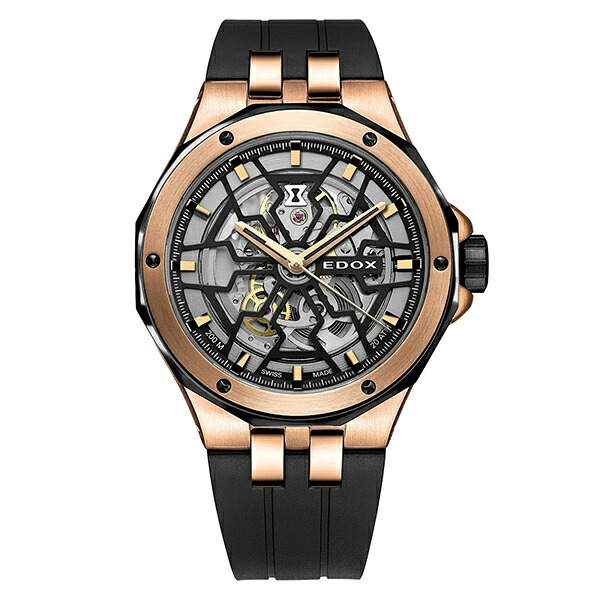 【2,000円OFFクーポン券受け入れるで】EDOX エドックス デルフィン 一風変わった 仕組みノ オートマティック 85303-357RN-NRN メンズ ウオッチ 国内置き目品 貨物輸送無料