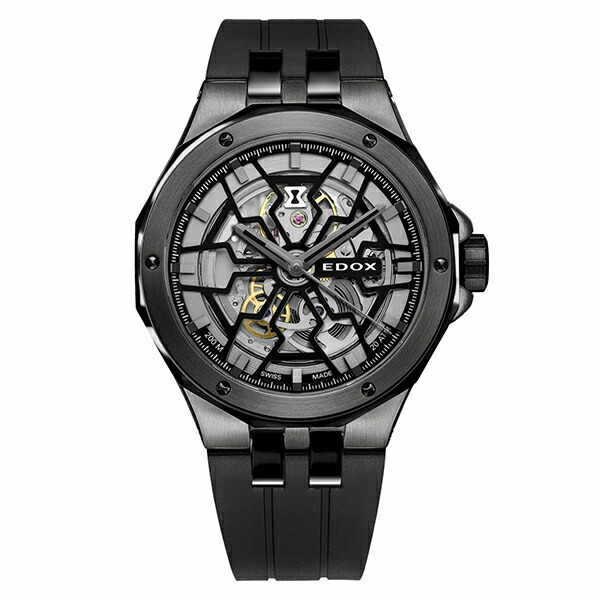 【2,000円OFFクーポン券受け入れるで】EDOX エドックス デルフィン 一風変わった 仕組みノ オートマティック 85303-357GN-NGN メンズ ウオッチ 国内置き目品 貨物輸送無料