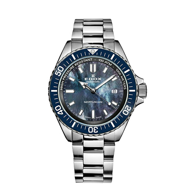 【10％OFFクーポン利用で】EDOX エドックス ネプチュニアン オートマティック ジャパン リミテッドエディション 80120-3BUM-NANNGM2 メンズ 腕時計 国内正規品 送料無料