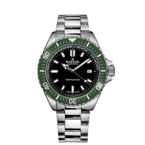 【10％OFFクーポン利用で】EDOX エドックス ネプチュニアン オートマティック 80120-3VM-NIN メンズ 腕時計 国内正規品 送料無料