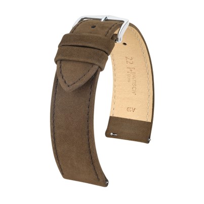【10％OFFクーポン利用で】HIRSCH ヒルシュ Osiris Nubuck オシリス ヌバック 03433010-2-20 革バンド 腕時計用 交換用ベルト 簡単に取付可能 国内正規品 送料無料