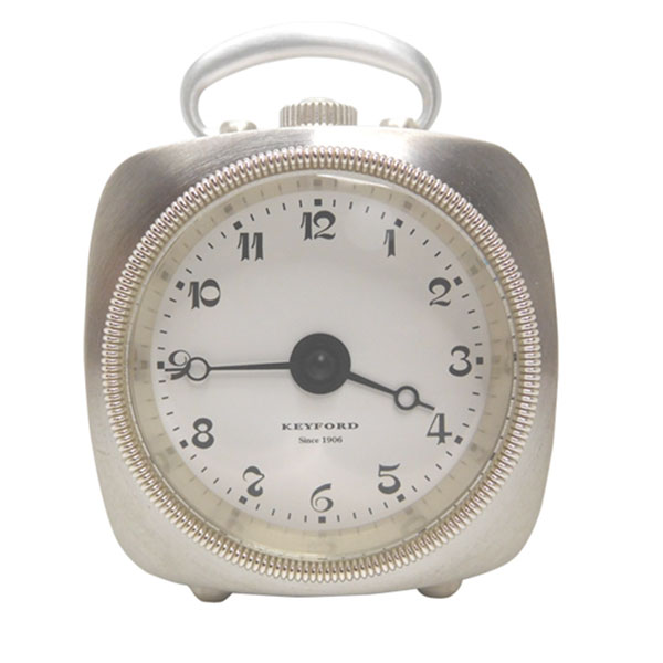 【2,000円OFFクーポン利用で】KEYFORD キーフォード GRAB TABLE WATCH GOLD グラブテーブルウオッチ シルバー 417-0001W 置き時計 国内正規品 送料無料|腕時計 Chronostaff DAH DAH
