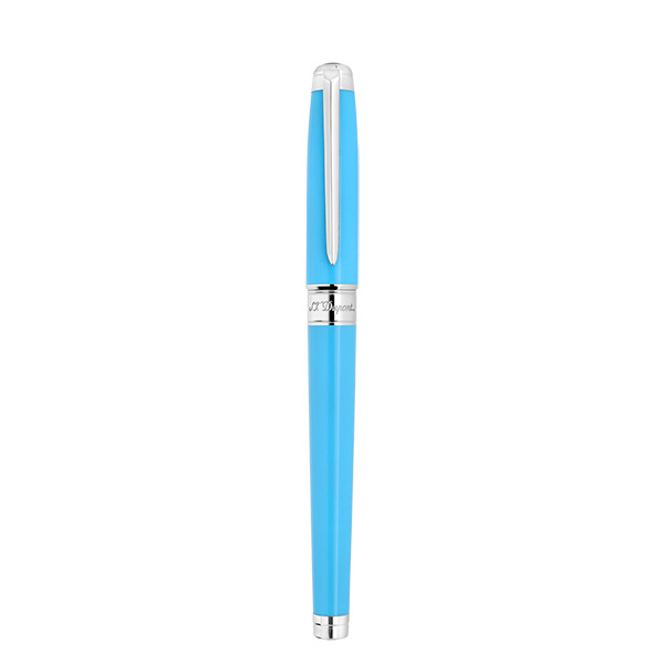 【10%OFFクーポン利用で】S.T.DUPONT エス・テー・デュポン 420017L 万年筆 14K ターコイズ 国内正規品 送料無料