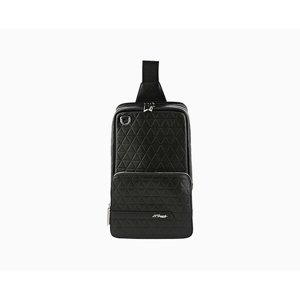 【2,000円OFFクーポン利用で】S.T.DUPONT エス・テー・デュポン 160001 ショルダーバッグ ブラック 国内正規品 送料無料