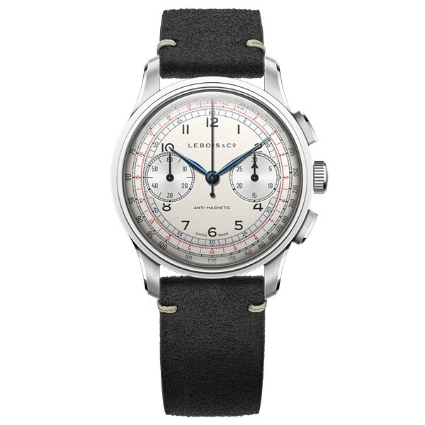【2,000円OFFクーポン券当て嵌めるで】LEBOIS \u0026 Co ラボア Heritage Chronograph 324_497 メンズウオッチ 国内決まり品 貨物輸送無料 メンズ腕時計-腕時計
