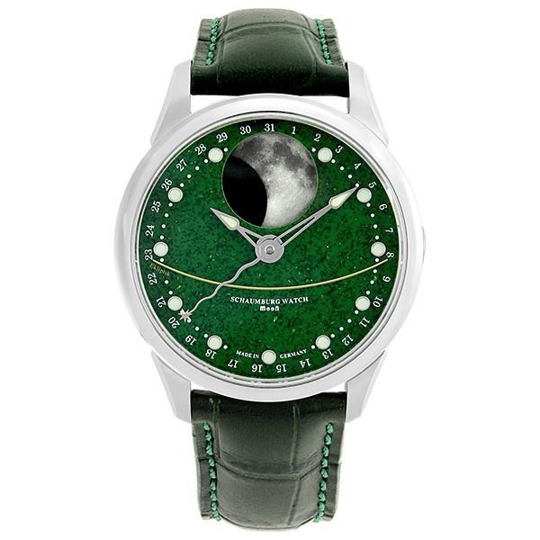 【2,000円OFFクーポン利用で】SCHAUMBURG シャウボーグ MOON AVENTURINE MOON-AVENTURINE メンズ腕時計 国内正規品 送料無料|腕時計 Chronostaff DAH DAH