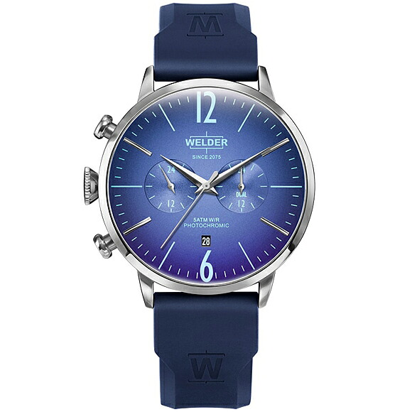 【10％OFFクーポン利用で】WELDER ウェルダー MOODY DUAL TIME 45MM RUBBER STRAP WWRC514 メンズ腕時計 国内正規品 送料無料｜腕時計 Chronostaff DAH DAH