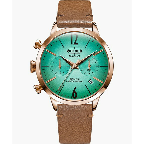 【10％OFFクーポン利用で】WELDER ウェルダー MOODY DUAL TIME 38MM WWRC112 メンズ腕時計 国内正規品 送料無料