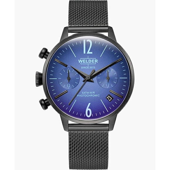 【2,000円OFFクーポン券当て嵌めるで】WELDER ウェルダー MOODY DUAL TIME 36MM WWRC710 メンズウオッチ 国内決まり品 貨物輸送無料 メンズ腕時計-腕時計