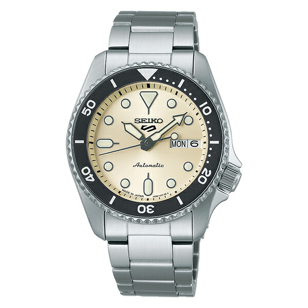 SEIKO セイコー Seiko 5 Sports セイコー ファイブ 運動競技 日本製 自動小銃一巻き 象牙色 SBSA227 メンズ ウオッチ 国内定め事品 貨物輸送無料