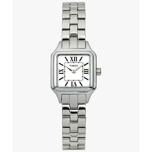 【10％OFFクーポン利用で】TIMEX タイメックス レガシー アディソン シルバー ポリッシュ仕上げ ローマ数字インデックス TW2Y23800 レディース 腕時計 国内正規品 送料無料
